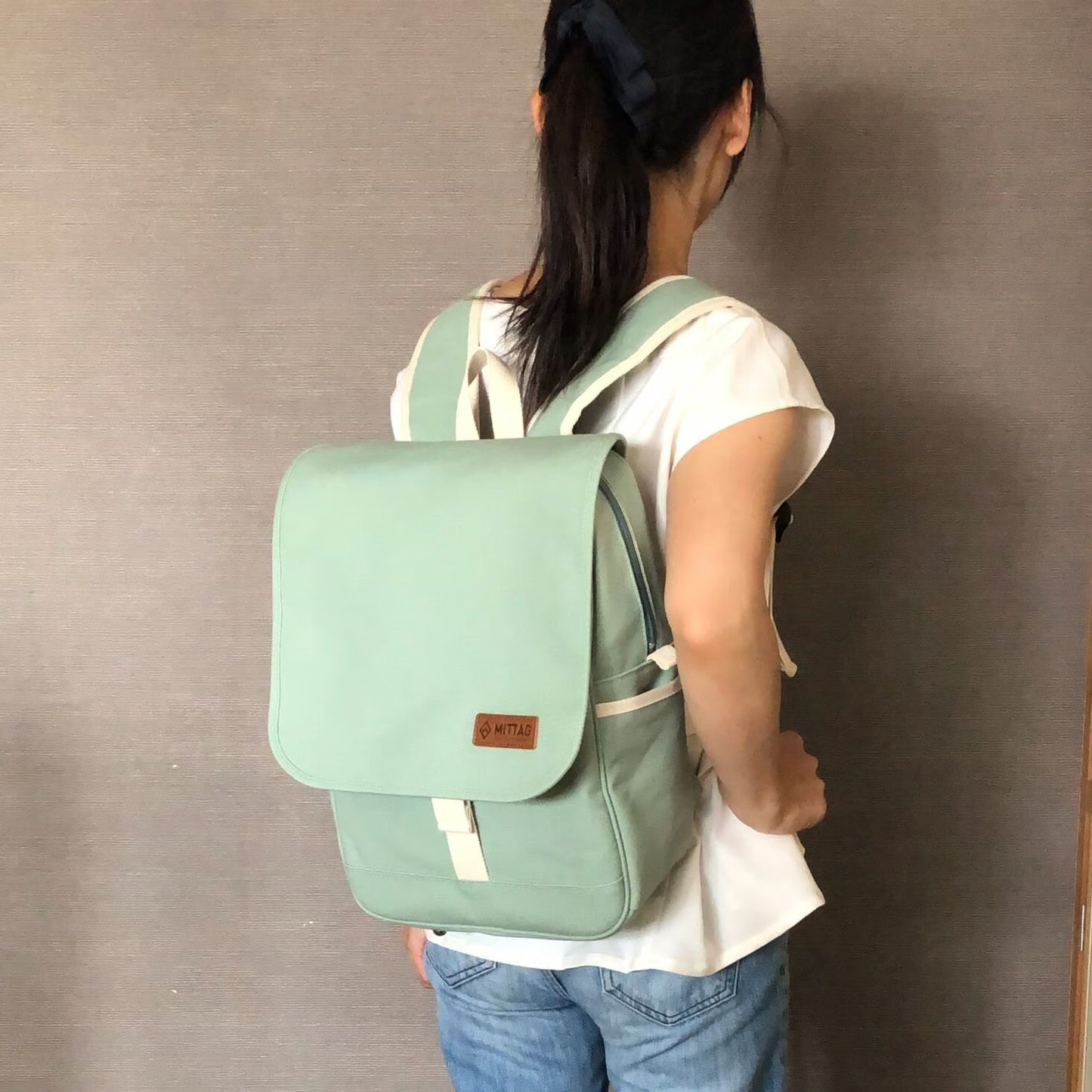 MITTAG　倉敷帆布のフラップリュック